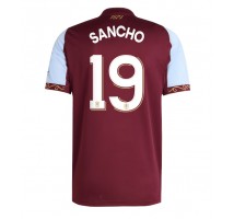 Aston Villa Jadon Sancho #19 Koszulka Podstawowa 2025-26 Krótki Rękaw